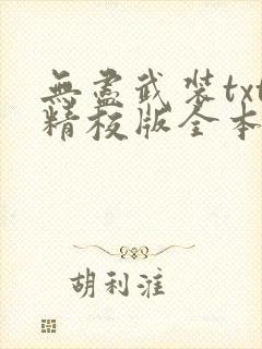 无尽武装txt精校版全本