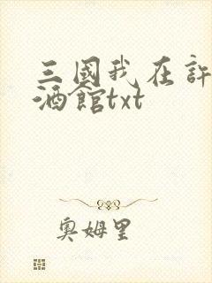 三国我在许都开酒馆txt