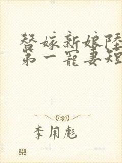 替嫁新娘陆总的第一宠妻短剧免费