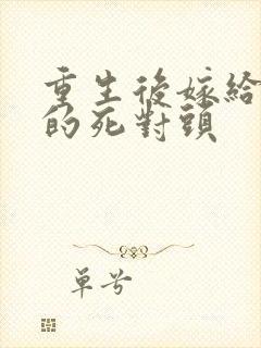 重生后嫁给渣男的死对头