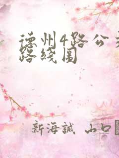 德州4路公交车路线图