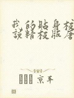 我的贴身校花小说精校版唐宇