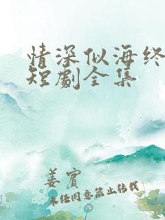 情深似海终成空短剧全集