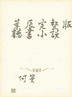 叶辰完整版免费听书小说