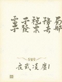 电子税务局的电子发票去哪里找?