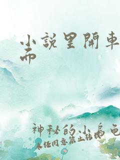 小说里开车名场面