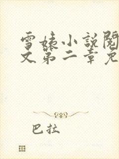 雪姨小说阅读全文第二章免费阅读
