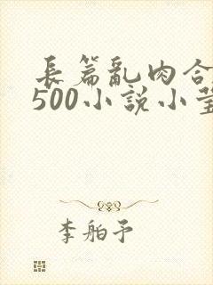 长篇乱肉合集乱500小说小莹