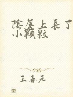 阴唇上长了一些小颗粒