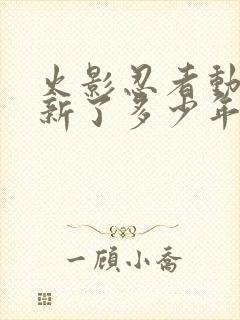 火影忍者动漫更新了多少年