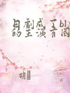 日剧成了bl剧的主演有国语版全集