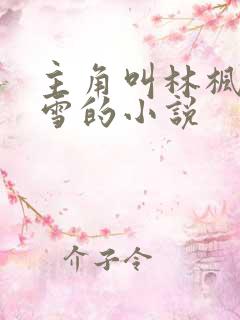 主角叫林枫苏晴雪的小说