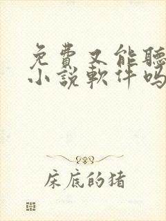 免费又能听书的小说软件吗