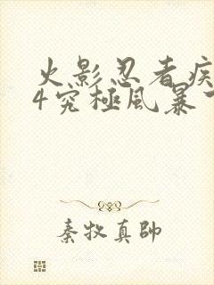 火影忍者疾风传4究极风暴下载