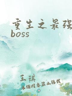 重生之最强反派boss