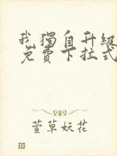 我独自升级漫画免费下拉式六漫画免费