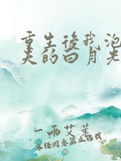 重生后我泡了前夫的白月光