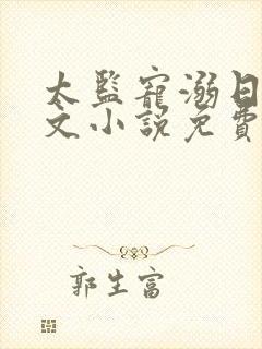 太监宠溺日常全文小说免费阅读