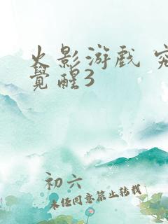 火影游戏 究极觉醒3