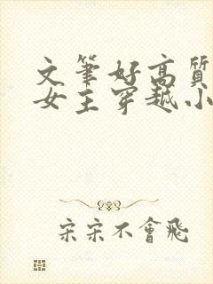 文笔好高质量的女主穿越小说有肉