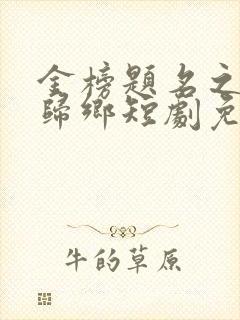 金榜题名之状元归乡短剧免费观看