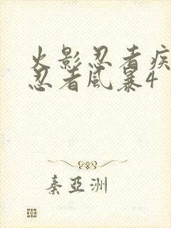 火影忍者疾风传忍者风暴4