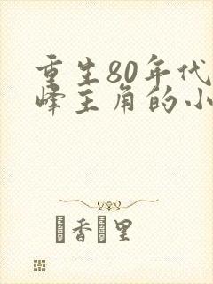 重生80年代陆峰主角的小说