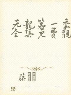 元龙第一季动漫全集免费观看