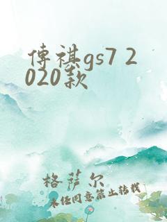 传祺gs7 2020款