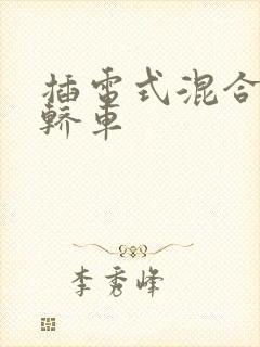 插电式混合动力轿车