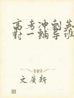 高考冲刺英语一对一辅导班