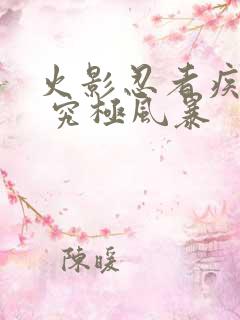 火影忍者疾风传 究极风暴