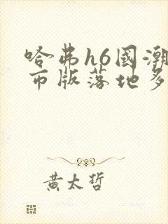 哈弗h6国潮都市版落地多少钱