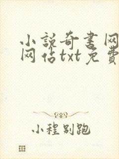 小说奇书网下载网站txt免费下载