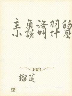 主角洛羽的玄幻小说叫什么名