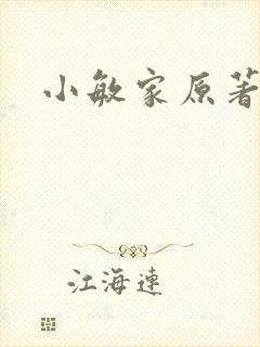 小敏家原著小说