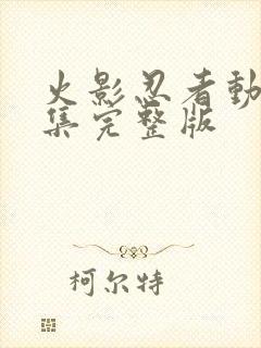 火影忍者动漫全集完整版