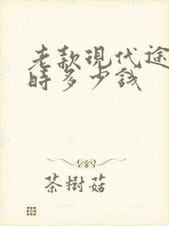 老款现代途胜当时多少钱