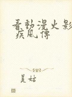 看动漫火影忍者 疾风传