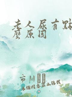 老人尿有点血什么原因