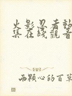 火影忍者动漫全集在线观看免费