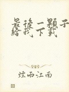 最后一颗子弹留给我下载