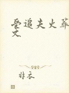 受追夫火葬场的文
