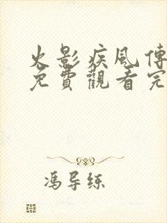 火影疾风传全集免费观看完整版中文