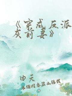 《穿成反派的炮灰前妻》