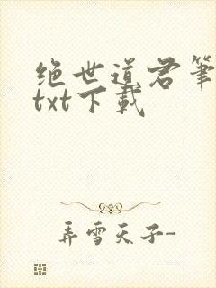 绝世道君笔趣阁txt下载
