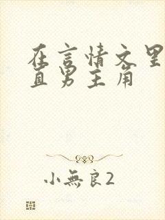 在言情文里面撩直男主角