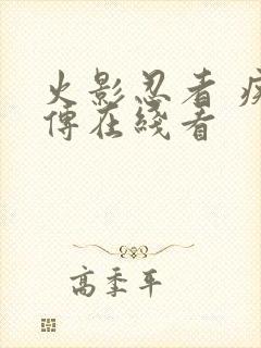 火影忍者 疾风传在线看