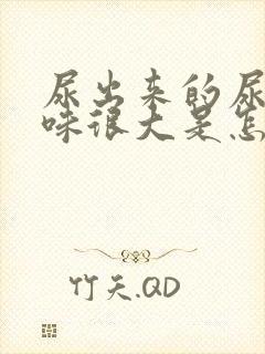 尿出来的尿浑浊味很大是怎么回事