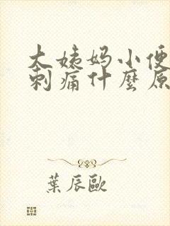 大姨妈小便尿道刺痛什么原因引起的